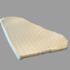 Coussin protecteur de membres inférieurs recouvert de pellicule polyuréthane