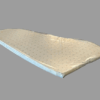 Coussin protecteur de membres inférieurs recouvert de pellicule polyuréthane